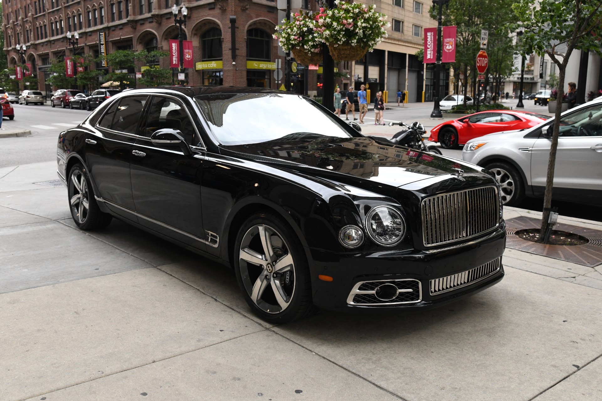 The Bentley Mulsanne: $330k lets you park it on the sidewalk!